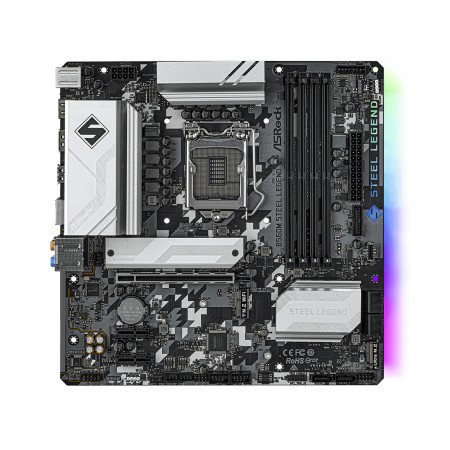 Материнская плата ASRock B560M STEEL LEGEND (4710483934179) черный