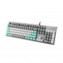 Клавиатура проводная Rapoo V530 (Rapoo V530) серый