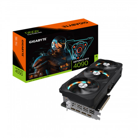 Видеокарта Gigabyte RTX4090 GAMING OC 24G (GV-N4090GAMING OC-24GD) черный