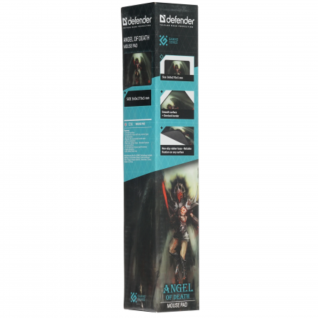 Коврик Defender Angel of Death M (50557) черный