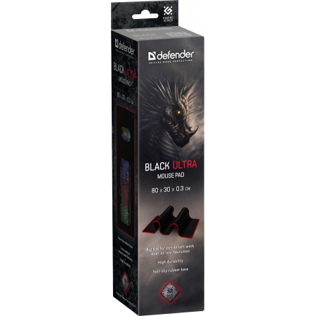 Коврик Defender Black Ultra (50561) черный