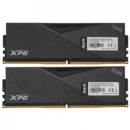 Оперативная память ADATA XPG Lancer (AX5U6000C4016G-DCLABK) 32 ГБ черный