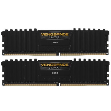 Оперативная память Corsair Vengeance LPX (CMK16GX4M2E3200C16) 16 ГБ черный