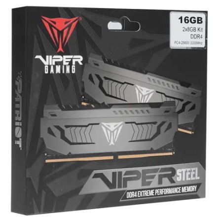 Оперативная память Patriot Viper Steel (PVS416G320C6K) 16 ГБ черный
