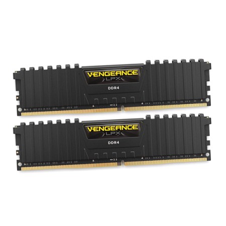 Оперативная память Corsair Vengeance LPX (CMK16GX4M2D3600C18) 16 ГБ черный