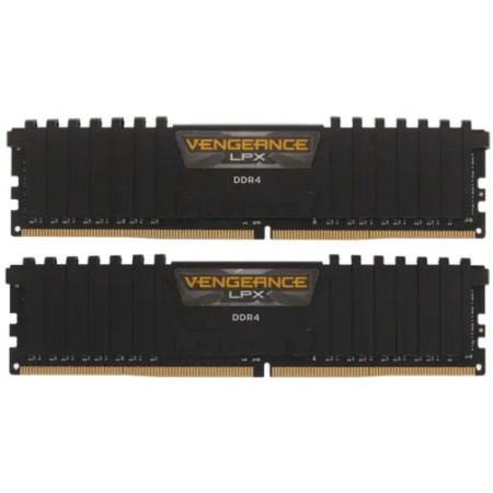 Оперативная память Corsair Vengeance LPX (CMK16GX4M2D3600C18) 16 ГБ черный