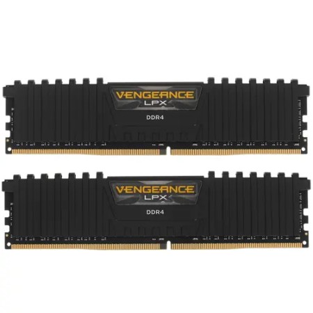 Оперативная память Corsair Vengeance LPX (CMK32GX4M2E3200C16) 32 ГБ черный