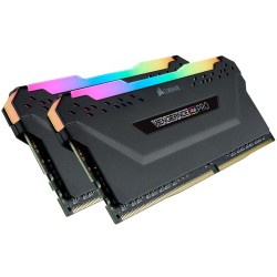 Оперативная память Corsair Vengeance RGB PRO (CMW32GX4M2E3200C16) 32 ГБ черный