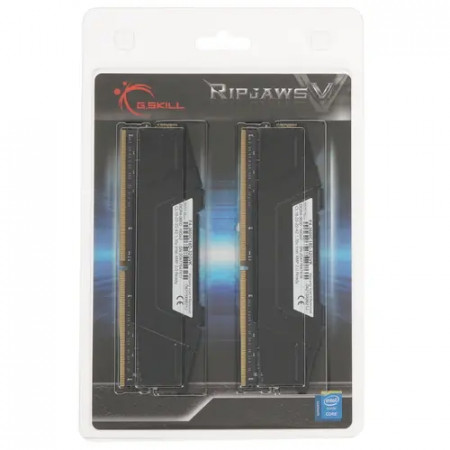 Оперативная память G.Skill RipjawsV (F4-3600C18D-32GVK) 32 ГБ черный
