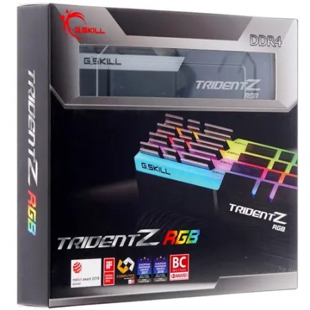 Оперативная память G.Skill TridentZ RGB (F4-3600C19Q-32GTZRB) 32 ГБ черный