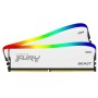 Оперативная память Kingston FURY Beast RGB Special Edition (KF436C17BWAK2/16) 16 ГБ белый