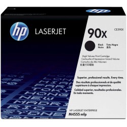 Тонер-картридж лазерный HP 90X (CE390X) черный (повышенная емкость) (с чипом)