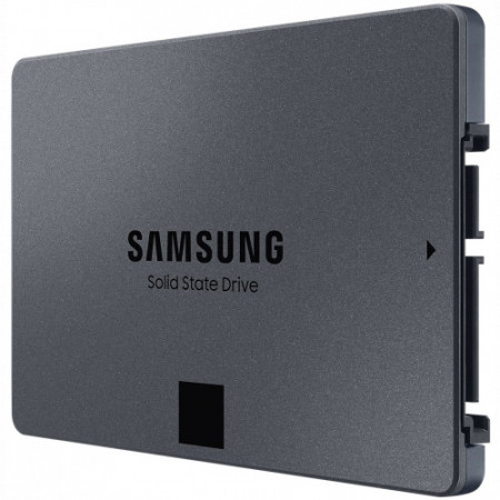 8 ТБ SSD диск Samsung 870 QVO (MZ-77Q8T0BW) серый