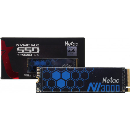 250Gb SSD диск Netac NV3000 (NT01NV3000-250-E4X) черный