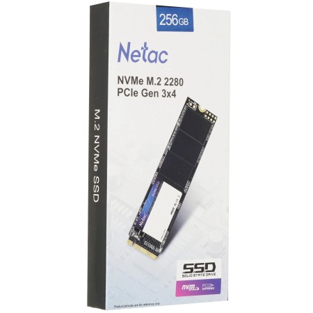 256 ГБ SSD диск Netac N930E Pro (NT01N930E-256G-E4X) черный