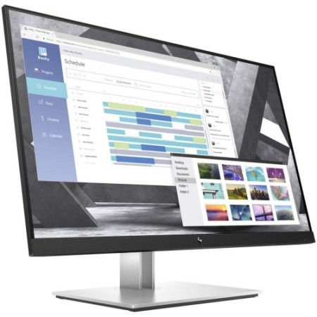 27" Монитор HP E27q G4 (9VG82AA) серебристо-черный