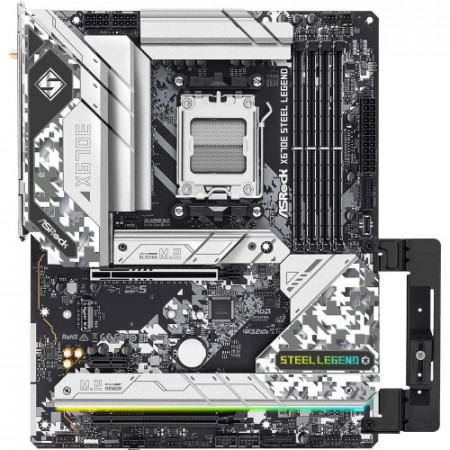 Материнская плата ASRock X670E Steel Legend белый