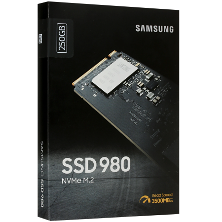 250 ГБ SSD диск Samsung 980 (MZ-V8V250BW) черный