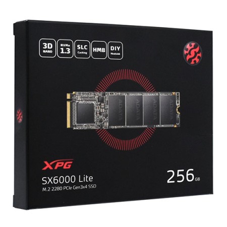 256 ГБ SSD диск ADATA XPG SX6000 Lite (ASX6000LNP-256GT-C) черный