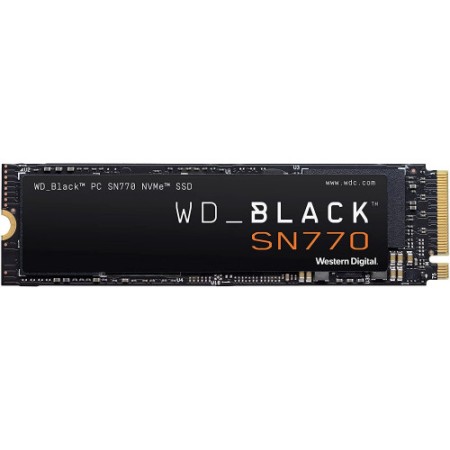 250 ГБ SSD M.2 накопитель Western Digital Black SN770 (WDS250G3X0E) черный