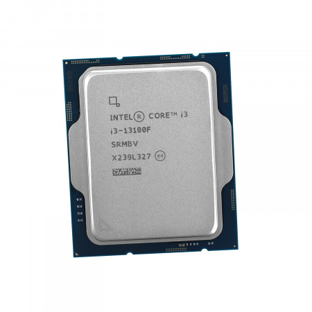 Процессор Intel Сore i3-13100F BOX с кулером (BX8071513100F) серый