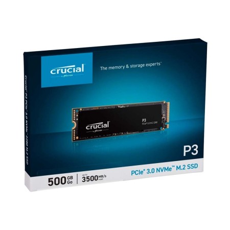 500 ГБ SSD диск Crucial P3 (CT500P3SSD8) черный