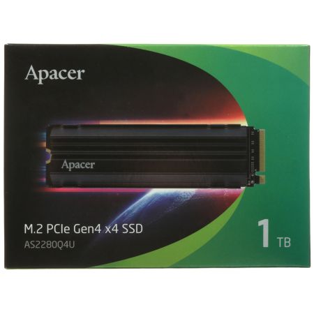 1 ТБ SSD диск Apacer AS2280Q4U (AP1TBAS2280Q4U-1) черный
