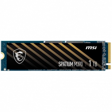 1 ТБ SSD диск MSI SPATIUM M390 (S78-440L890-P83) черный