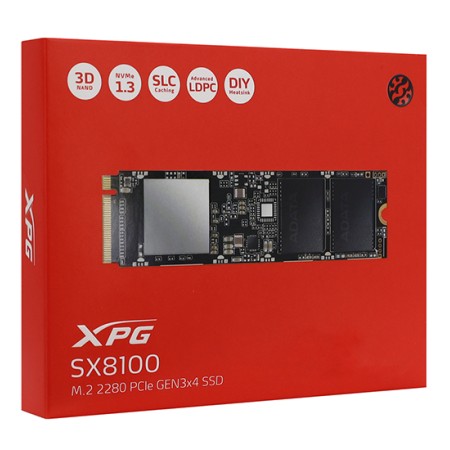 4 ТБ SSD диск ADATA XPG SX8100 (ASX8100NP-4TT-C) черный