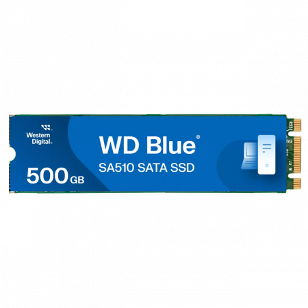 500 ГБ SSD диск Western Digital Blue SA510 (WDS500G3B0B) синий