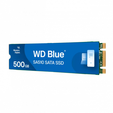 500 ГБ SSD диск Western Digital Blue SA510 (WDS500G3B0B) синий