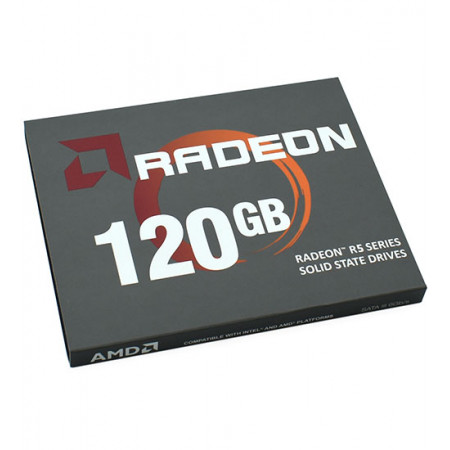 120 ГБ SSD диск AMD Radeon R5 (R5SL120G) черный