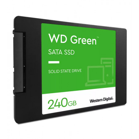 240 ГБ SSD диск Western Digital Green (WDS240G3G0A) зеленый