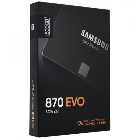 500 ГБ SSD диск Samsung 870 EVO (MZ-77E500BW) черный