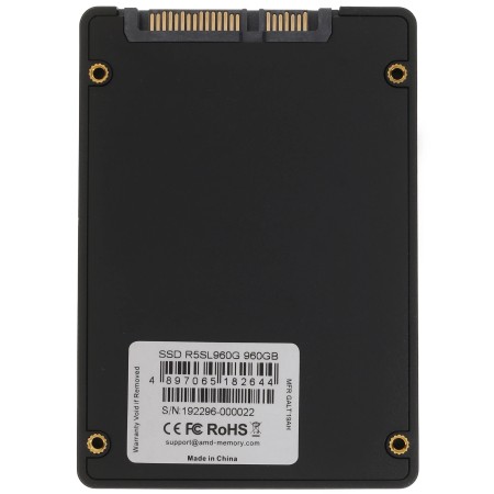 960 ГБ SSD диск AMD Radeon R5 (R5SL960G) черный
