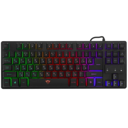 Клавиатура проводная Trust GXT 833 Thado (23724) черный