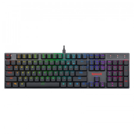 Клавиатура проводная Redragon Apas RGB (78118) черный