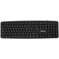 Клавиатура проводная Defender Astra HB-588 (45588) черный
