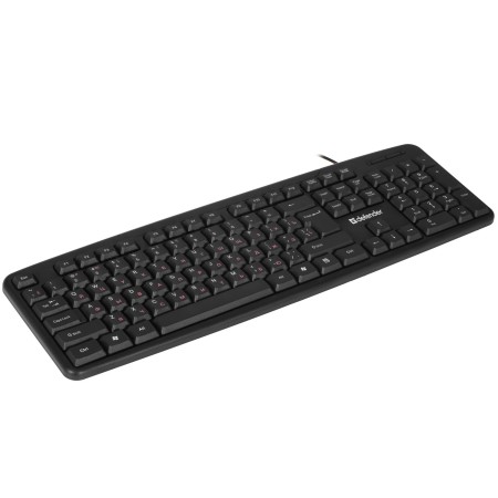 Клавиатура проводная Defender Astra HB-588 (45588) черный