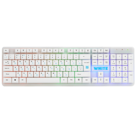 Клавиатура проводная Defender White GK-172 (45172) белый