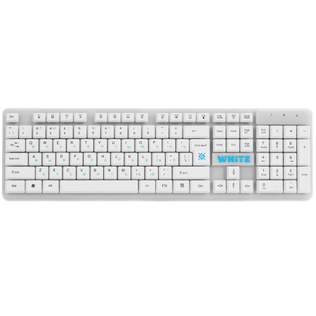 Клавиатура проводная Defender White GK-172 (45172) белый