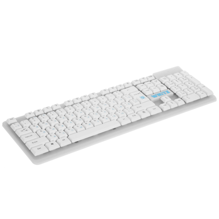 Клавиатура проводная Defender White GK-172 (45172) белый