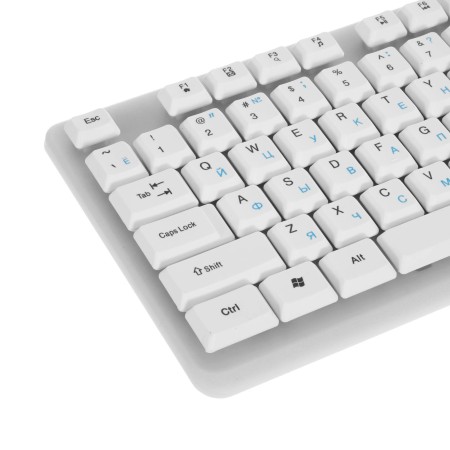 Клавиатура проводная Defender White GK-172 (45172) белый