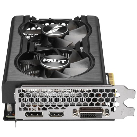 Видеокарта Palit GeForce RTX 3050 Dual (NE63050018P1-1070D) 8 Гб черный