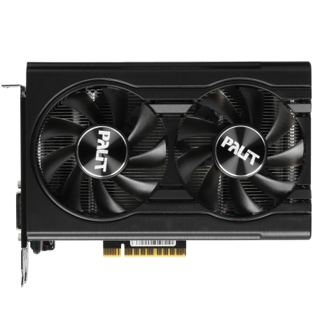 Видеокарта Palit GeForce RTX 3050 Dual (NE63050018P1-1070D) 8 Гб черный