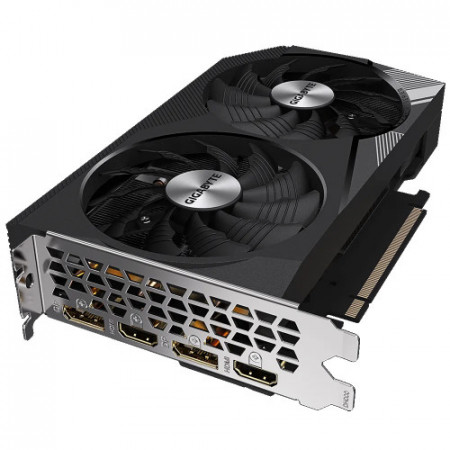 Видеокарта GIGABYTE GeForce RTX 3060 Ti WINDFORCE OC (GV-N306TWF2OC-8GD) 8 Гб черный