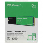 2 ТБ SSD диск Western Digital Green SN350 (WDS200T3G0C) зеленый