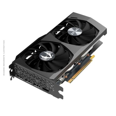 Видеокарта ZOTAC GeForce RTX 3060 Twin Edge OC (ZT-A30600H-10M) 12 Гб черный