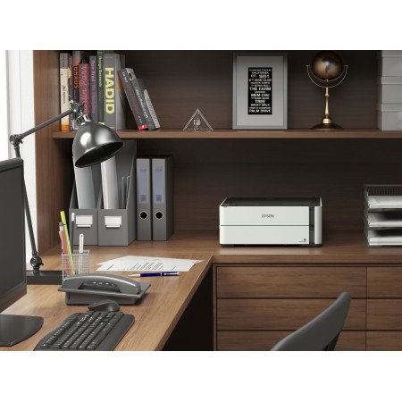 Принтер струйный Epson M1170 (C11CH44404) белый (без кабеля USB)