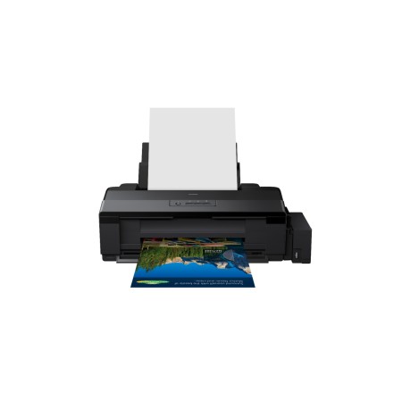 Принтер струйный Epson L1800 (C11CD82402) черный (без кабеля USB)